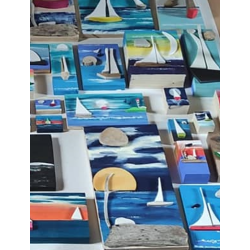 Quadri in legno realizzati...